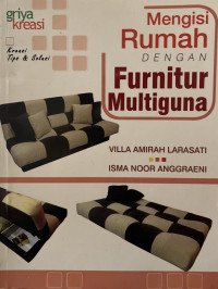 Mengisi rumah dengan Furnitur Multiguna