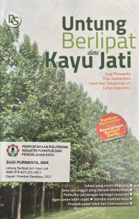 Untung berlipat dari kayu jati